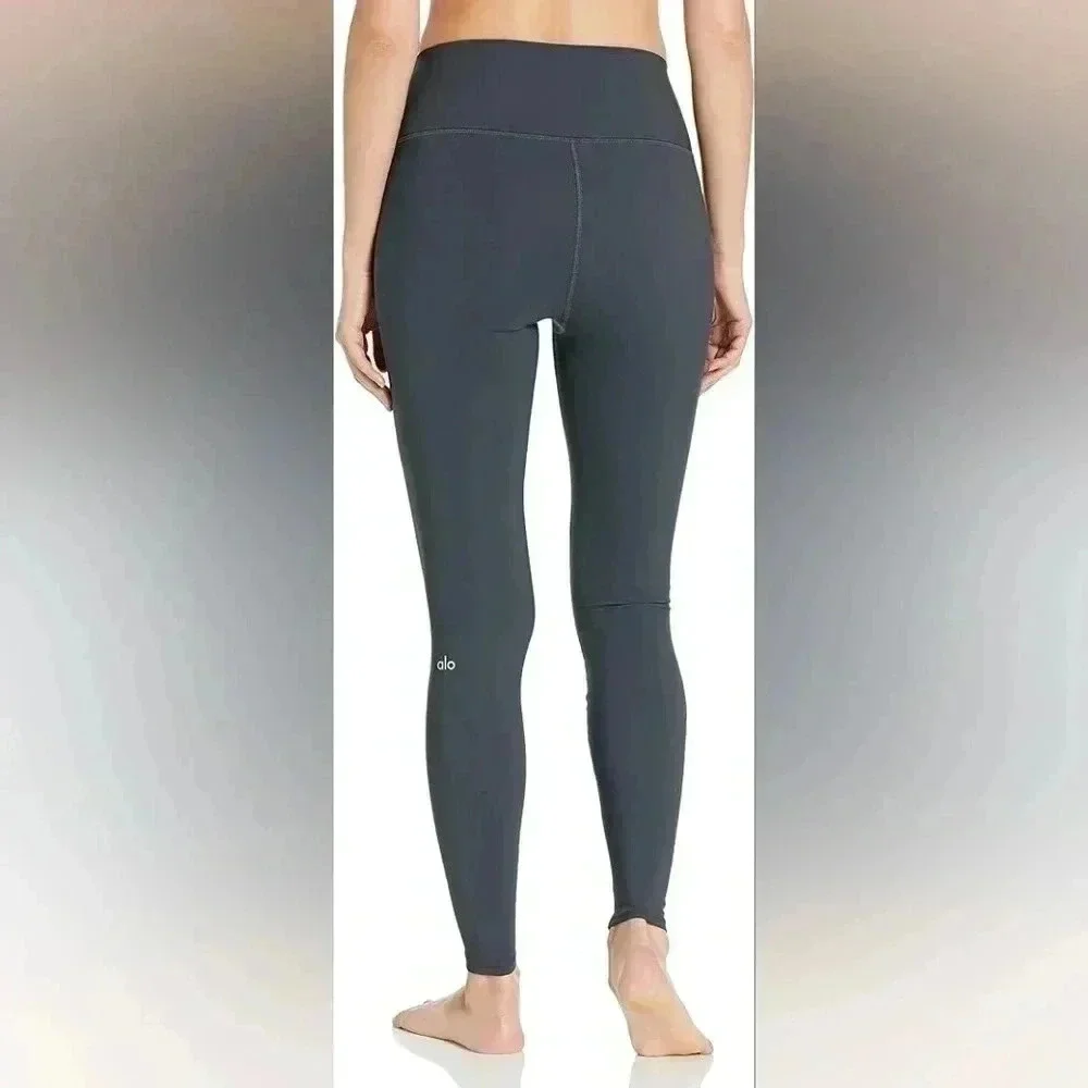 Alo Yoga Ripped Warrior Leggings Color: Anthracite